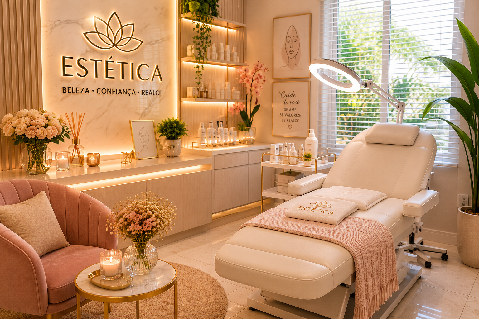Ambiente do studio Estética